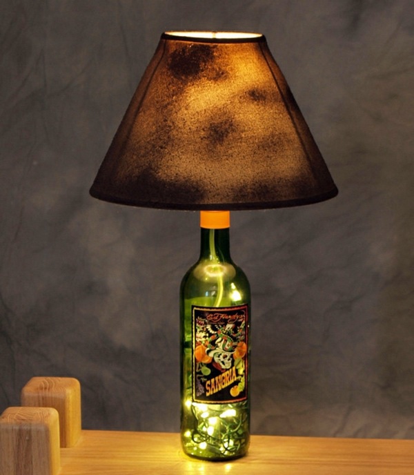 Recycled Cardboard Lamp